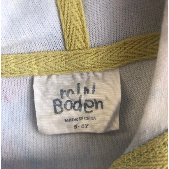 Mini Boden Size 5/6 Hooded Toweling - Picture 3 of 5